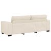 vidaXL | Sofa | mit Kissen mit Kissen Beige 221 x 77 x 82 cm Leinen
