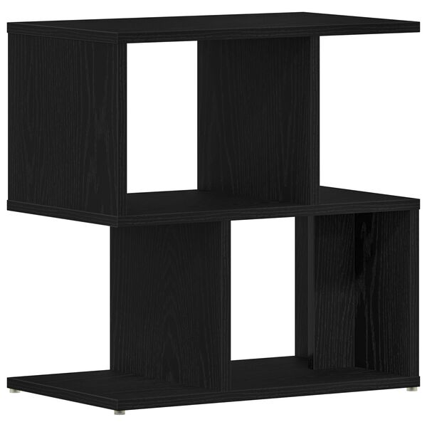vidaXL Nachttisch Schwarze Eiche 50 x 30 x 51,5 cm Holzwerkstoff