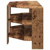 vidaXL EckTVSchrank Altholz 102x40,5x45cm Holzwerkstoff