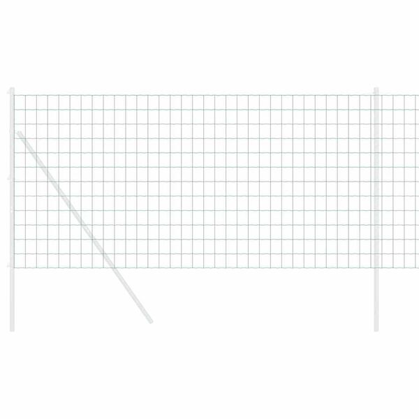 vidaXL Eurozaun Gr&uuml;n 1 x 10 m PVC-beschichtetes Eisen