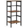 vidaXL B&uuml;cherregal Ger&auml;ucherte Eiche 40 x 29,5 x 81 cm Holzwerkstoff