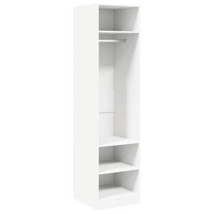 vidaXL Kleiderschrank Wei&szlig; 50x50x200 cm Holzwerkstoff