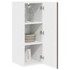 vidaXL K&uuml;chenschrank Kalmar 2 pcs Braun Eichen-Optik 30 x 31 x 80 cm