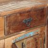 vidaXL Sideboard mit Einlegeb&ouml;den Altholz Massiv 120x35x200 cm
