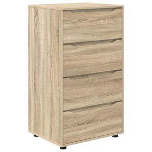 vidaXL Stauraumschr&auml;nke 60 x 48 x 105 cm Holzwerkstoff Sonoma-Eiche