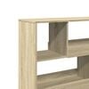 vidaXL Raumteiler Sonoma-Eiche 100x33x94,5 cm Holzwerkstoff