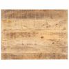vidaXL Tischplatte Massivholz Mango 25-27 mm 90x60 cm