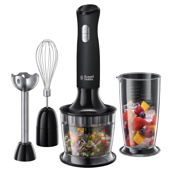 Russell Hobbs 3-in-1 Stabmixer Mattschwarz