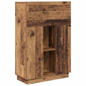 vidaXL Schreibtisch Altholz Holzwerkstoff 71.5 x 31.5 x 106.5 cm