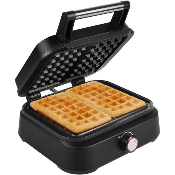 Princess Waffeleisen f&uuml;r Belgische Waffeln Deluxe 1500 W Matt-Schwarz