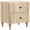 vidaXL Nachttisch Sonoma-Eiche 43 x 34,5 x 48 cm Holzwerkstoff