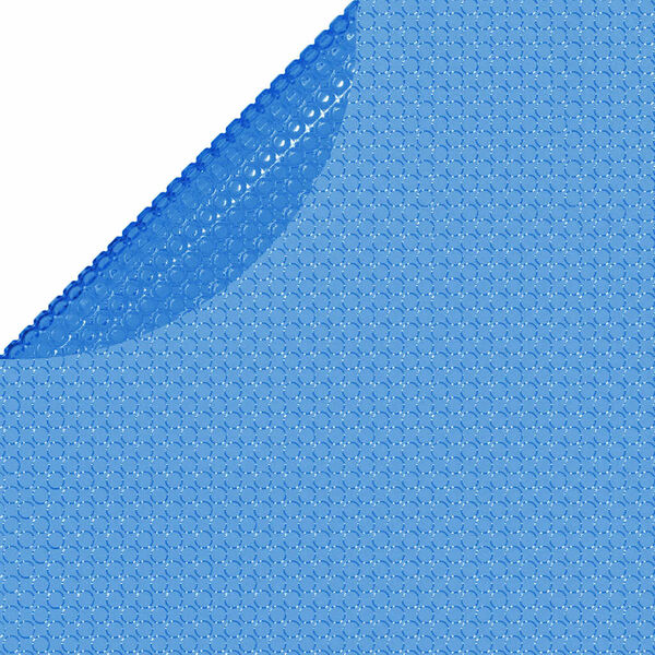 vidaXL Poolabdeckung Blau 417 cm PE