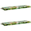 vidaXL 2-teilige Bankkissen SOEST 2 stk. 100 % Polyester Mehrfarbig
