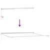 vidaXL Markise Mehrfarbig 500 x 300 cm Polyester und Metall