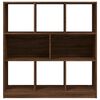 vidaXL Bücherregal Braun Eichen-Optik 97,5x29,5x100 cm Holzwerkstoff