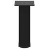 vidaXL Couchtischbeine 4 Stk. Schwarz 42-44 cm Stahl