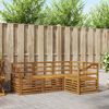 vidaXL Sofagarnituren 4 pcs Natur Massivholz Akazie