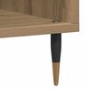 vidaXL Schallplattenschrank mit Regal Artisan-Eiche 85 x 38 x 89 cm