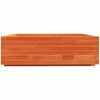 vidaXL Pflanzk&uuml;bel Wachsbraun 80x80x26,5 cm Massivholz Kiefer