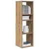 vidaXL B&uuml;cherregal Artisan-Eiche 34x31x112 cm Holzwerkstoff