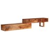 vidaXL TV-Schrank 200&times;30&times;35 cm Massivholz Akazie