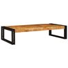 vidaXL Badregal Braun 100 x 50 x 23 cm Massives rohes Mangoholz