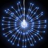 vidaXL Weihnachtsbeleuchtungen Feuerwerk 4 Stk. 140 LEDs Kaltweiß 17cm
