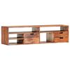 vidaXL TV-Schrank 140x30x35 cm Massivholz
