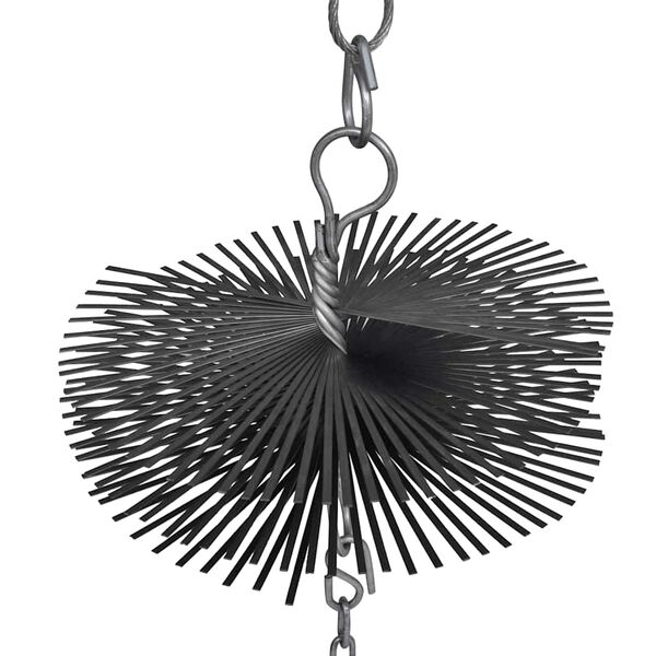 vidaXL Kaminbesen Rund 20 cm Durchmesser