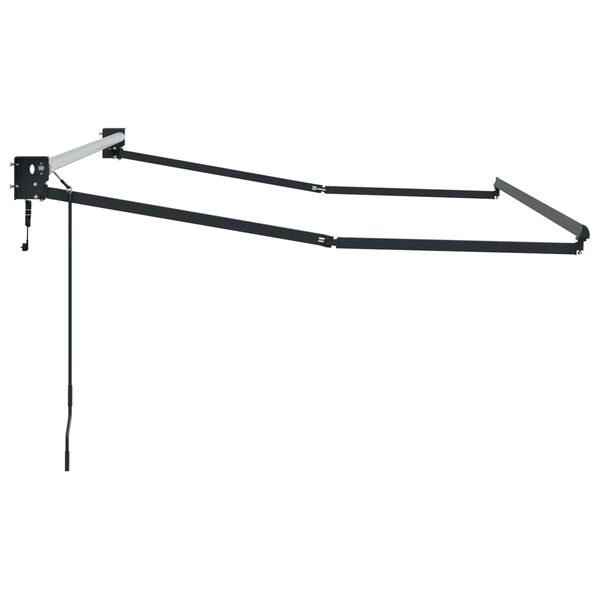 vidaXL Elektrisches Markisenrahmen Anthrazit 2,5 x 2 m Aluminium