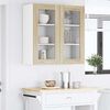 vidaXL H&auml;ngeschrank 2 pcs Sonoma-Eiche 40 x 31 x 80 cm Holzwerkstoff
