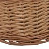 vidaXL Holzkorb mit Tragegriffen 88 x 57 x 34 cm Natur Weide