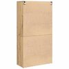 vidaXL Highboard Artisan-Eiche 80 x 33 x 150 cm Holzwerkstoff