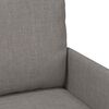 vidaXL Sofas mit Kissen 55cm Taupe Sperrholz