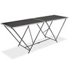 vidaXL Tapeziertisch Klappbar MDF und Aluminium 200&times;60&times;78 cm