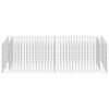 vidaXL Gabionen-Hochbeet Verzinkter Stahl 180&times;50&times;50 cm