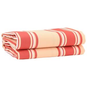 vidaXL Markisenersatzstoff Gelb und Orange 1000 x 160 cm Polyester