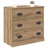 vidaXL Sideboard Artisan-Eiche 70 x 35,5 x 67,5 cm Holzwerkstoff