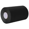 vidaXL Selbstklebendes Kunstrasenband Schwarz 15 cm x 20 m Vliesstoff