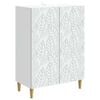 vidaXL Sideboard Wei&szlig; 66 x 34,5 x 90 cm Holzwerkstoff