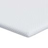 vidaXL Matratzenauflage Wei&szlig; 140 x 200 cm Jacquard Stoff