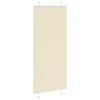 vidaXL Plissee Creme 85x200 cm Stoffbreite 84,4 cm Polyester