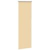 vidaXL Verdunkelungsrollo Beige 50x175cm Stoffbreite 45,7 cm Polyester
