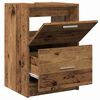vidaXL Badezimmerschrank mit T&uuml;r Altholz 40 x 37 x 59 cm Holzwerkstoff