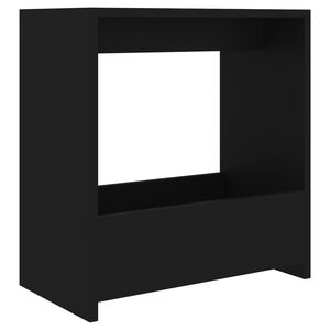 vidaXL Beistelltisch Schwarz 50x26x50 cm Holzwerkstoff