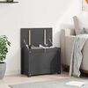 vidaXL Truhe Grau 60x32x45,5 cm Massivholz Kiefer
