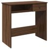 vidaXL Schreibtisch Braun Eichen-Optik 80x40x75 cm Holzwerkstoff