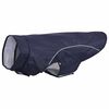 vidaXL Hunde Regenmantel mit Reflexstreifen Polyester Marineblau XL