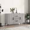 vidaXL Sideboard Grau Sonoma 100x36x60 cm Holzwerkstoff