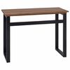 vidaXL Schreibtisch Natur Massivholz Teak 100 x 45 x 75cm
